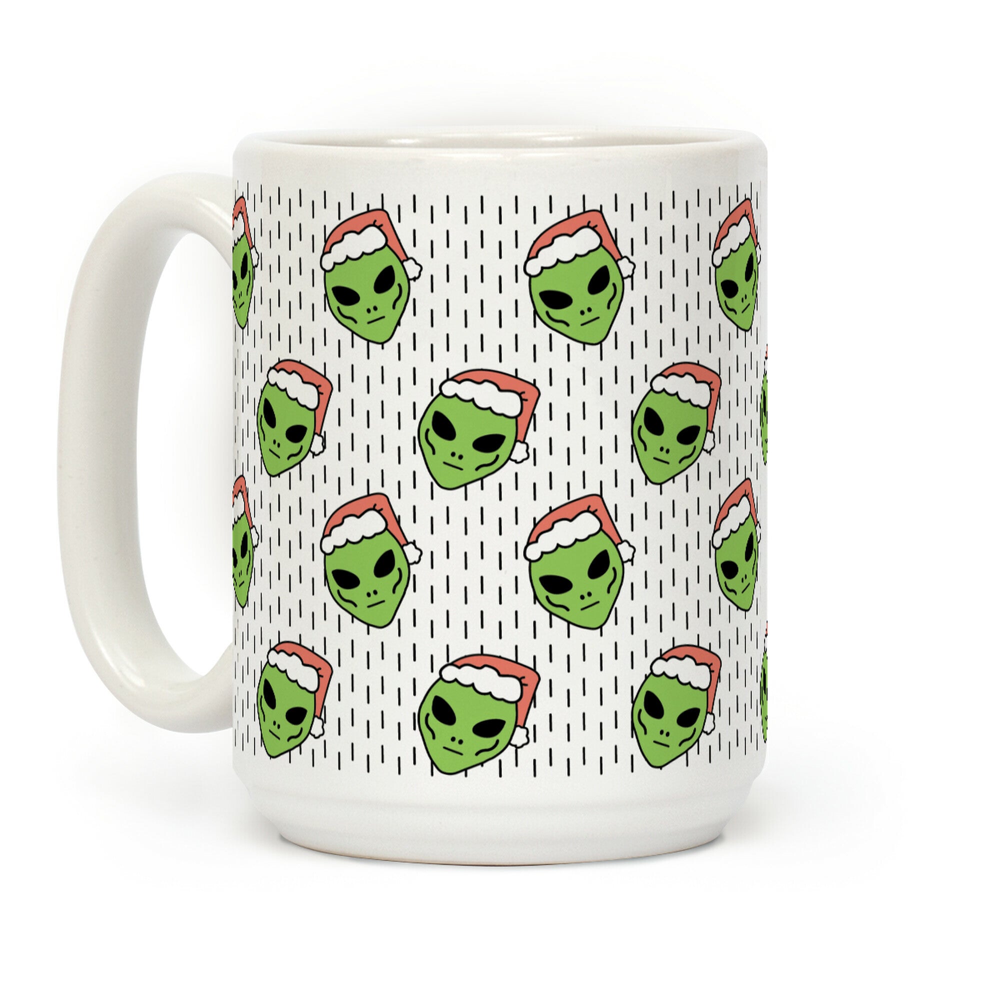 Alien Santa Coffee Mug